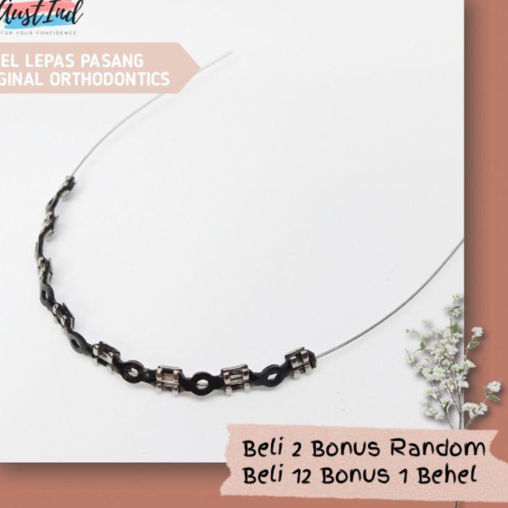 Buat Anda✔️ [Bisa COD] Behel Lepas Pasang Murah Power Chain Atas/Bawah PROMO #alltrend