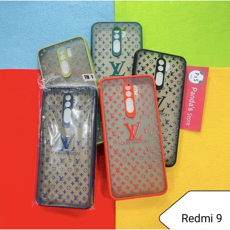 Case Redmi 9 My choice LV LOUIS VUITTON + Ring Kamera / Pelindung Kamera (PsS)