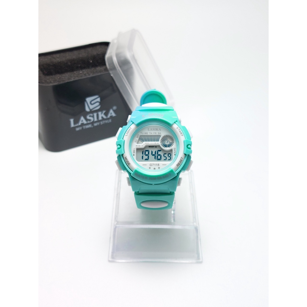 Jam Tangan Anak Merk Lasika Digital Sporty Jam Tangan Anti Type 7118