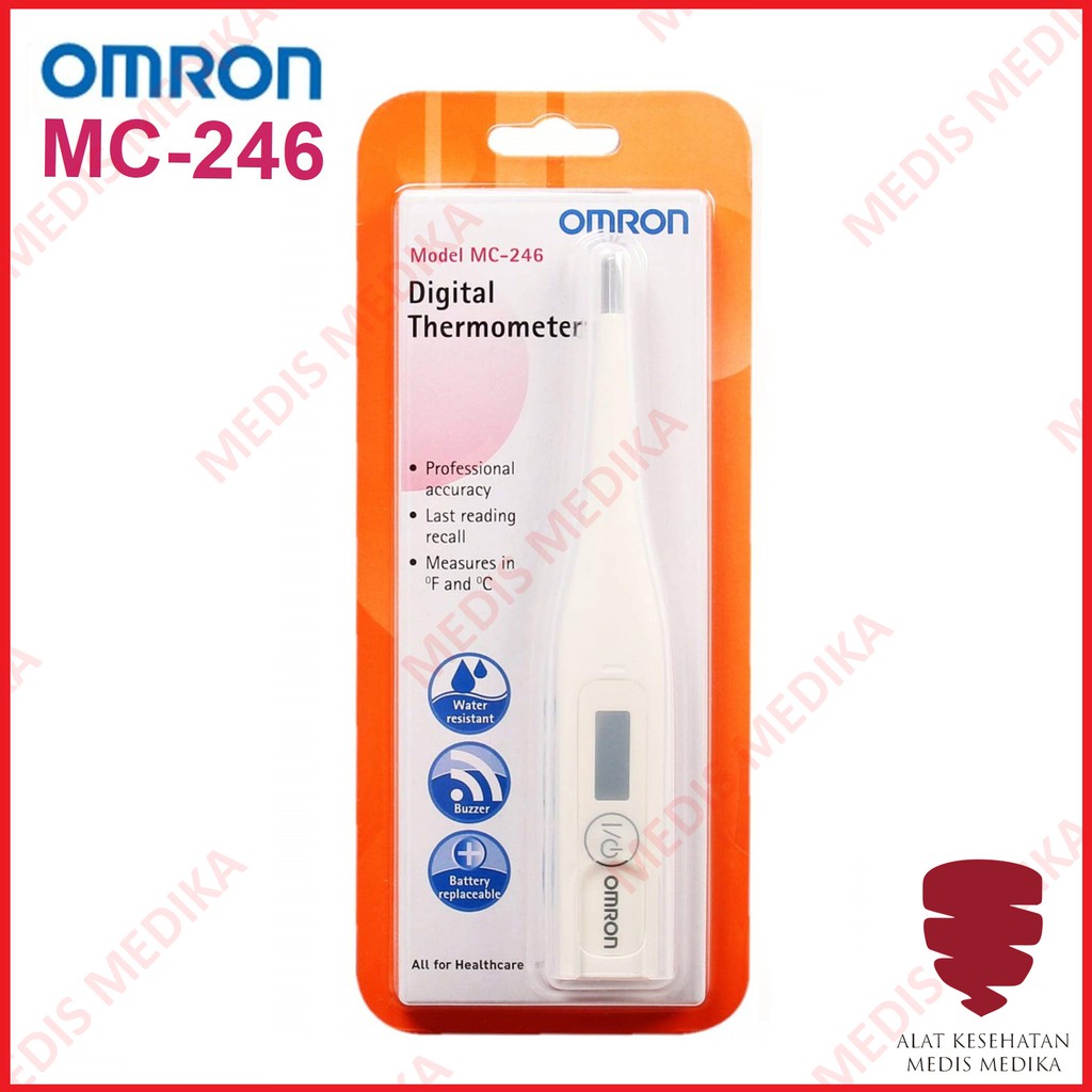 Omron MC-246 Termometer Digital Alat Pengukur Suhu Badan Thermometer