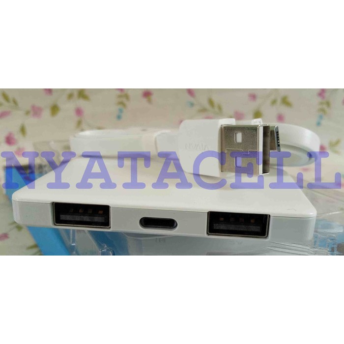 Powerbank Vivan C5 5000mAh Li-Polymer Baterai / Power Bank 2 Port USB   termurah