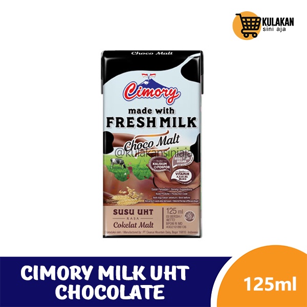 

Cimory MILK UHT 125 Ml Chocolate
