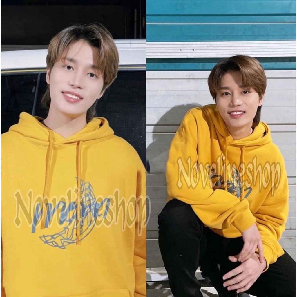 HOODIE WANITA/PRIA KPOP NCT TAEIL SLOWACID MOON BAHAN FLEECE