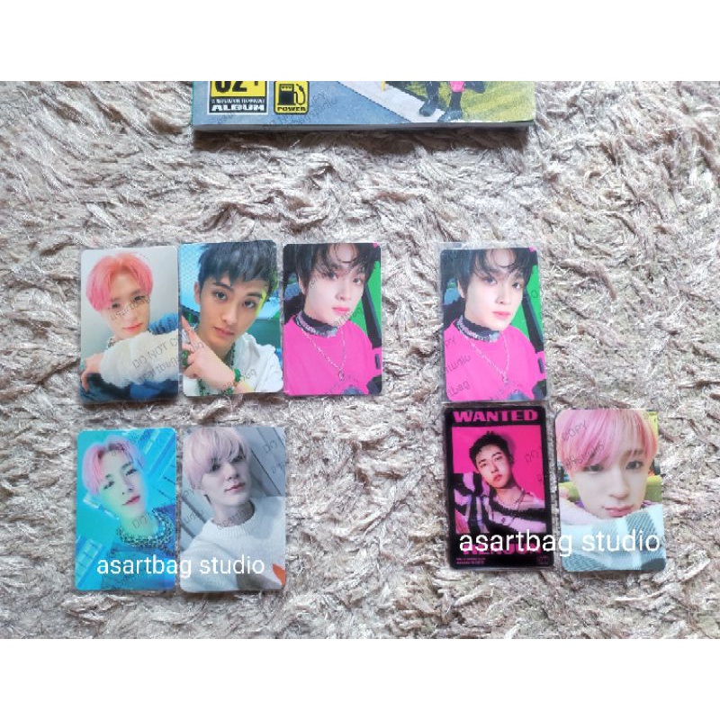 Glitch Mode Lucky Draw LD Round 1 Haechan Mark Chenle Jeno with/without album + Jeno Selimut Set