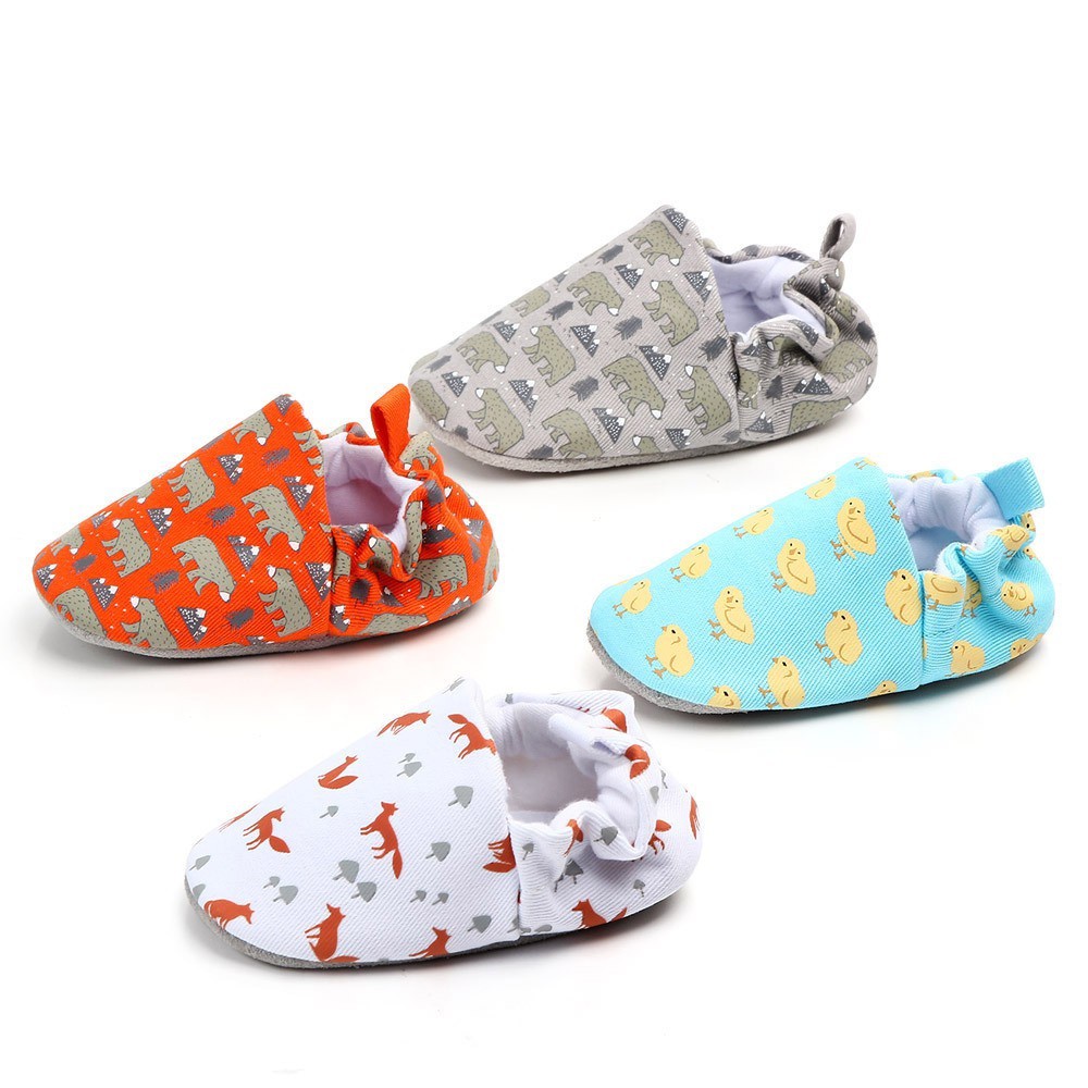 HappyOliver MINI ANIMAL Sepatu prewalker bayi dan anak perempuan newborn 0-18 bulan
