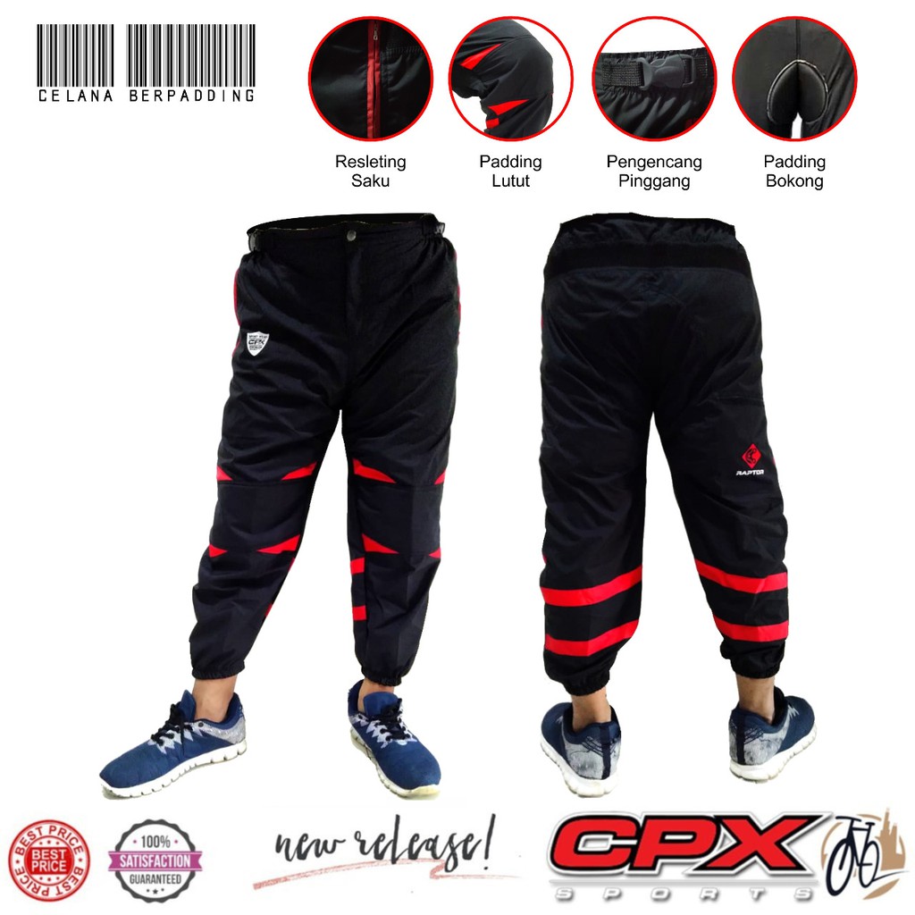  Celana  Sepeda  Panjang Berpadding CPX RAPTOR Shopee  Indonesia