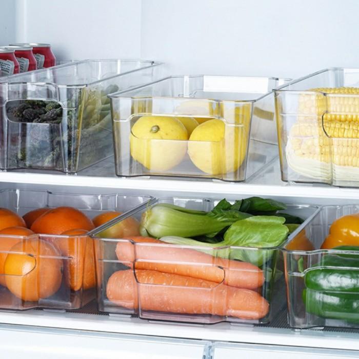 Organizer / Storage - Fridge / Freezer Bin Container stackable M