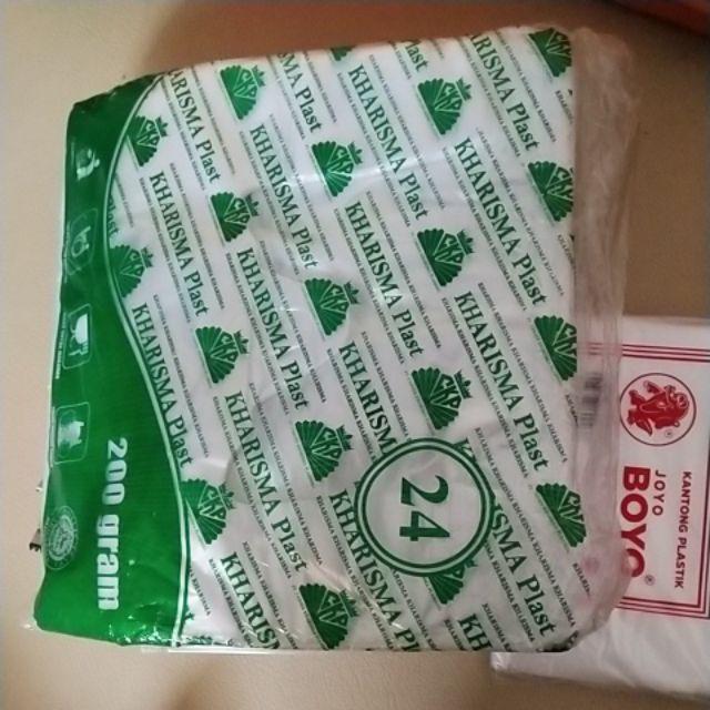 Kantong Plastik Bening Food Grade Boyo Ukuran Kecil, Sedang, Besar