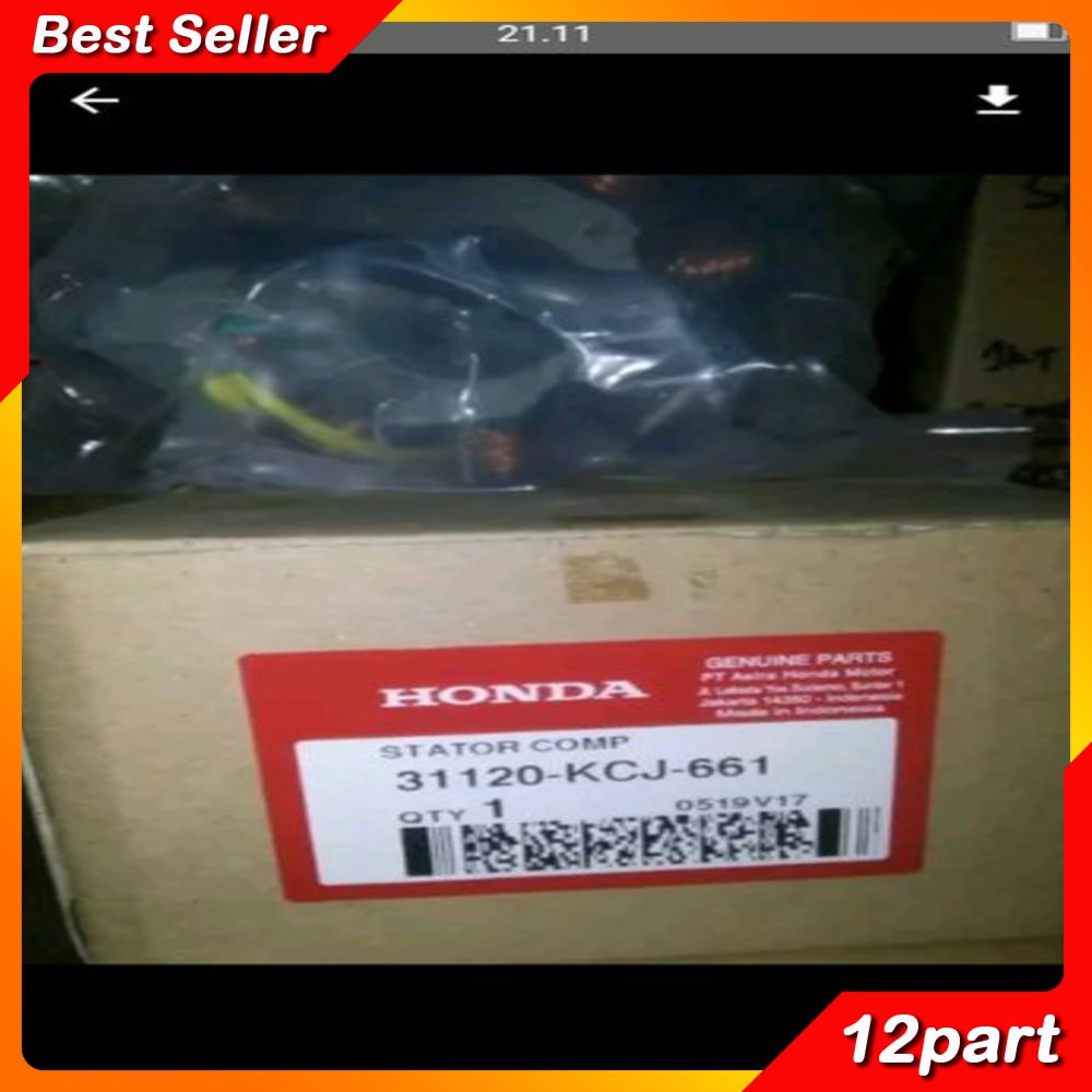 SPULL SPUL ASSY TIGER ASLI ORIGINAL ASLI HONDA AHM HQ