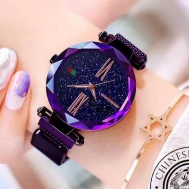 GRATIS KOTAK JAM TANGAN WANITA GUCCI GUCI STARRY NIGHT PREMIUM FASHION MAGNET IMPORT MURAH BATAM