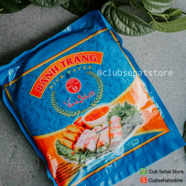 

Bich Chi Banh Trang Rice Paper 22CM 400gr