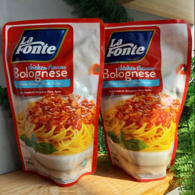 

SAUS PASTA - BOLOGNESE CHICKEN FLAVOUR - LA FONTE - 290 GR