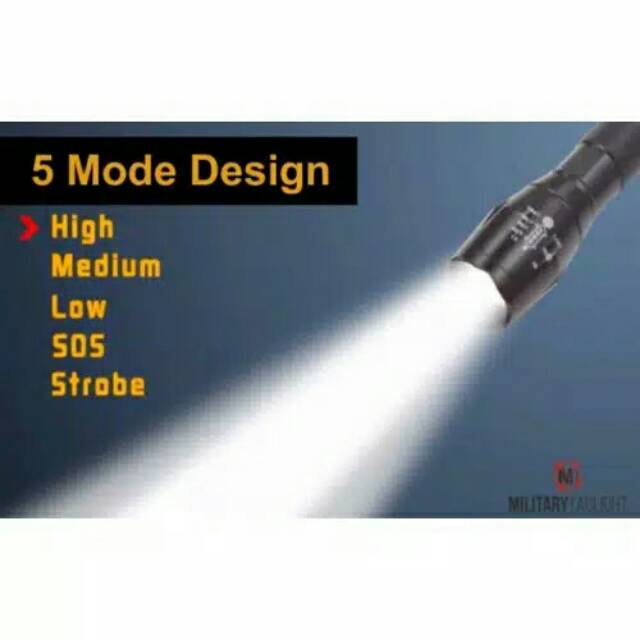 Senter/TurboLight - Senter Aluminium Super Terang