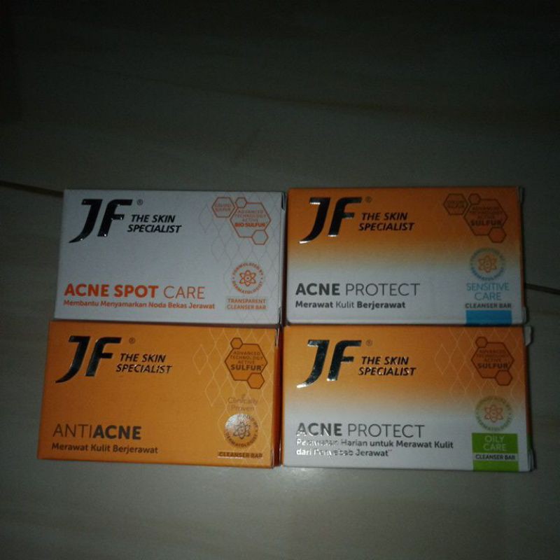 Sabun Jerawat JF Sulfur the skin specialist 65gr