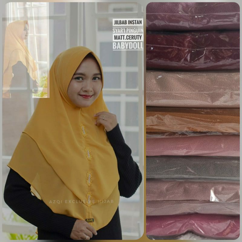 Jilbab Instan Syar'i Ceruty