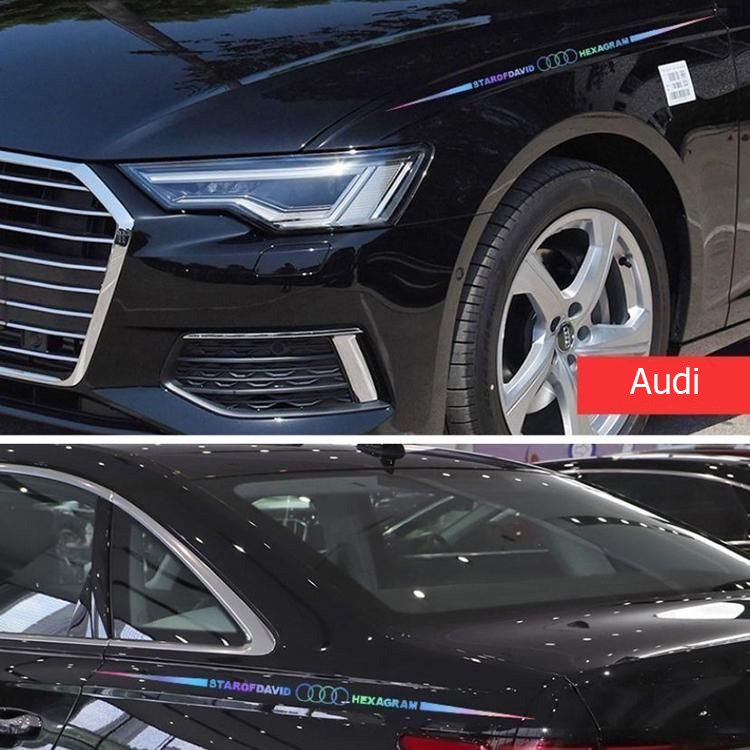 Stiker Mobil Stiker Mobil Reflektif Warna-Warni Untuk Menutupi Goresan laser Stiker Tubuh Pribadi