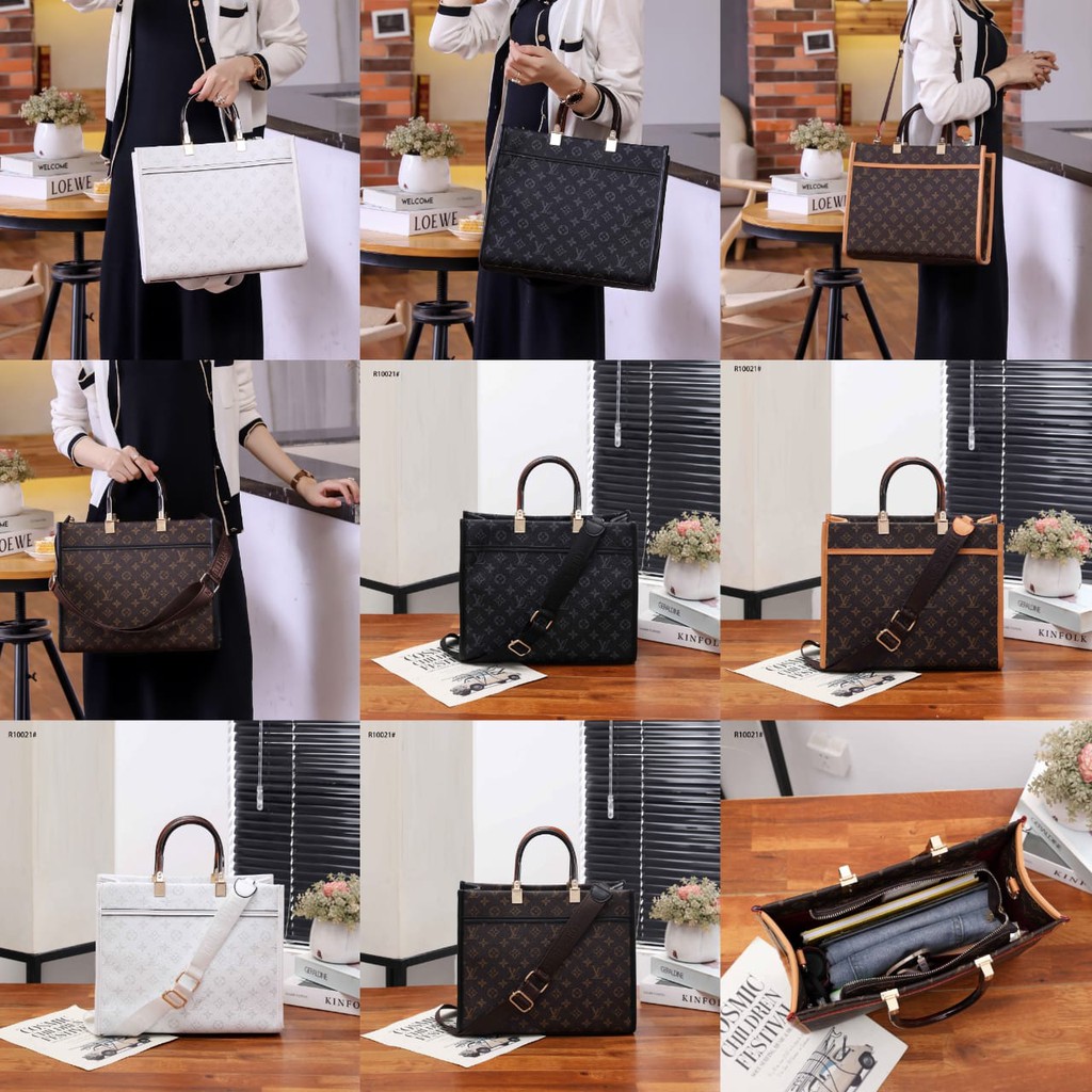 BAG Tote Zipper GHW Handbag R10021