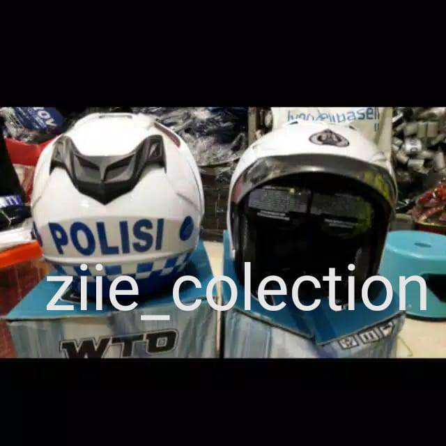Helm Lantas dobel Kaca