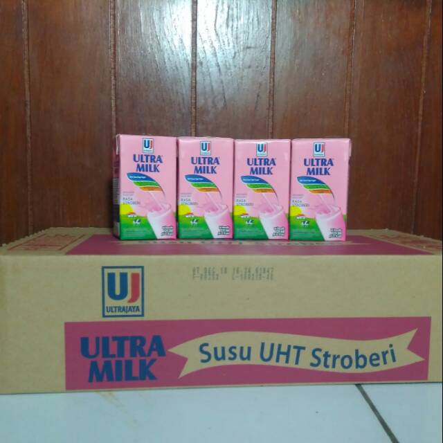 

Susu Ultra Milk 125ml / UHT Ultra Milk Coklat 125ml / Ultra Milk Stroberi 125ml / Ultra Milk Full Cream 125ml