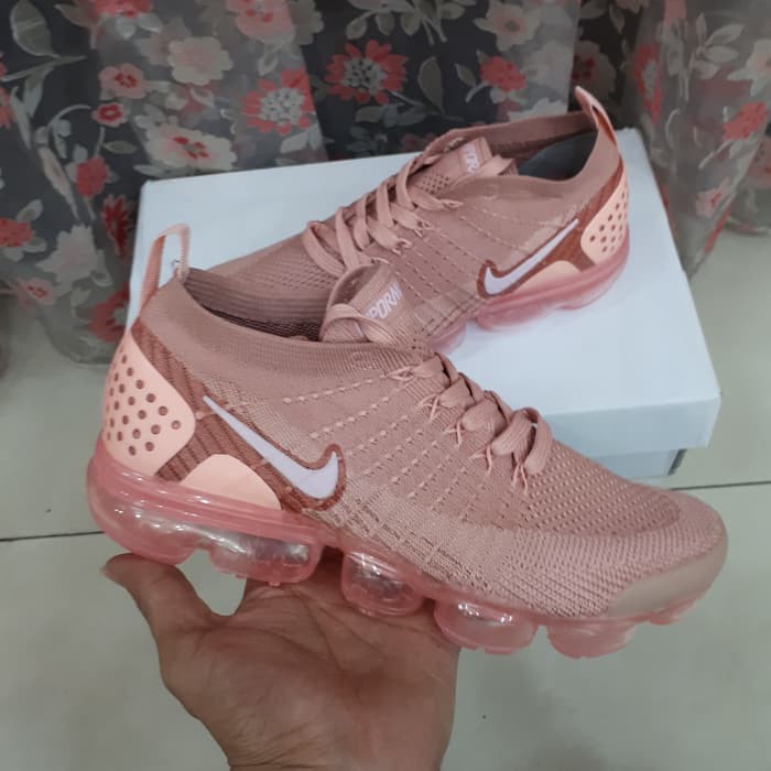 nike vapormax pink rust
