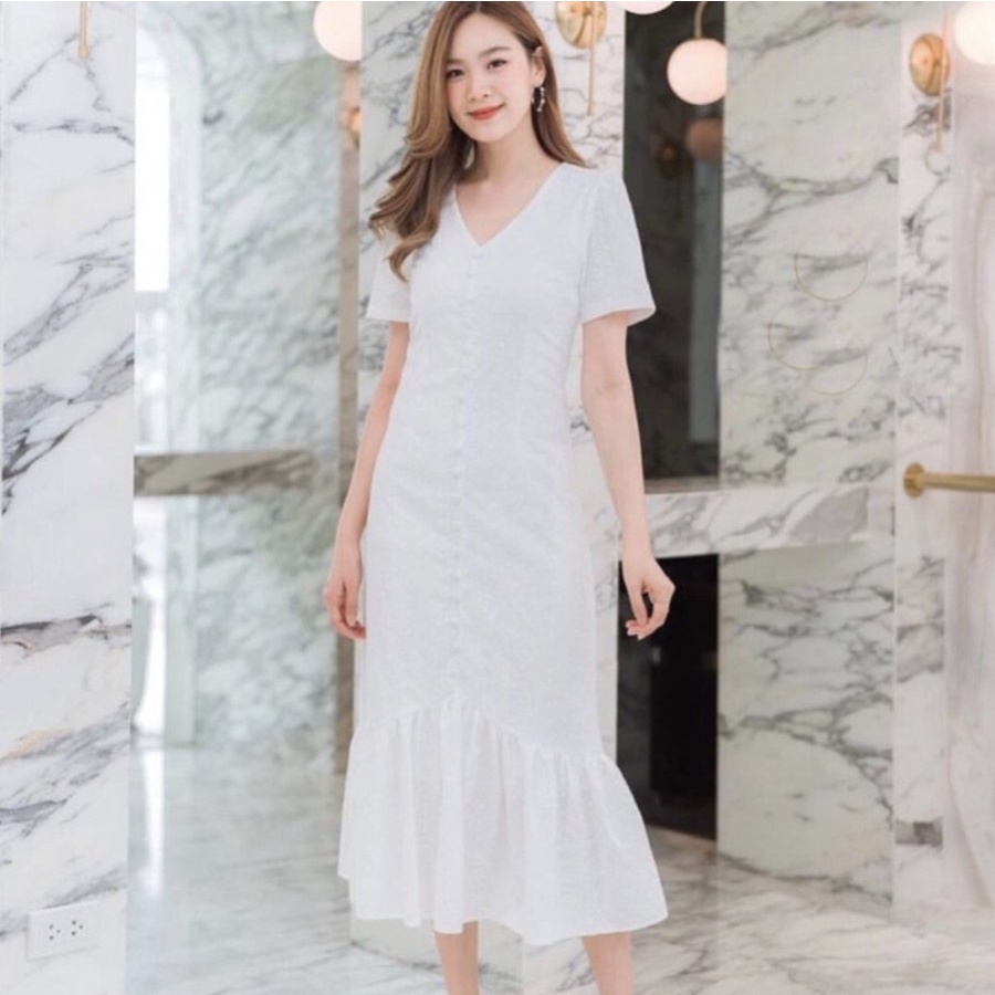 OFFICE FORMAL PREMIUM COTTON DRESS ALL SIZE BEST SELLER THAILAND