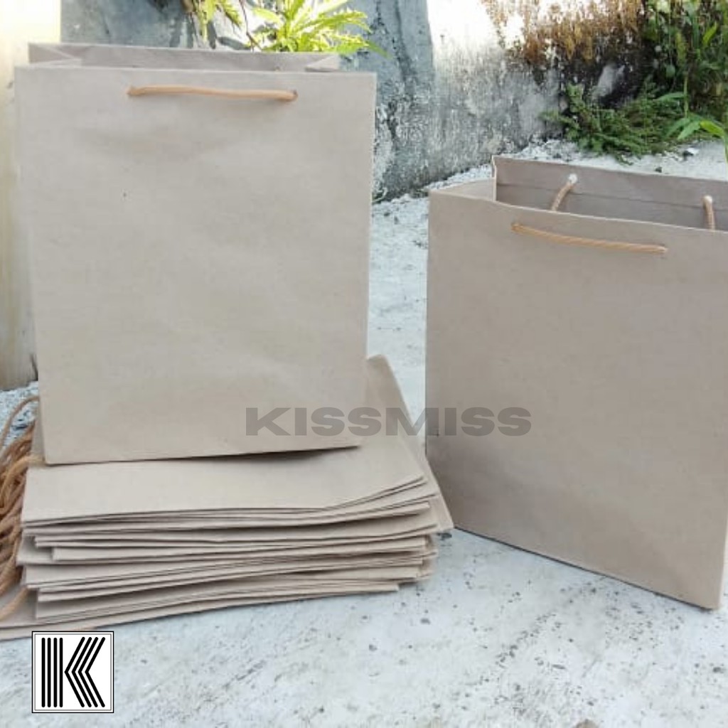 

Paper Bag/Tas Kertas ukuran 18x10x22