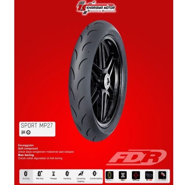 Ban FDR RACING Sport MP 27 UKURAN BAN RING 14 DAN 17