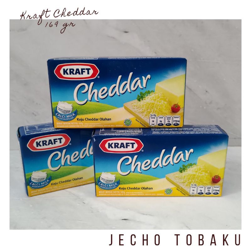 

KRAFT CHEDDAR 165GR/KEJU PARUT/KEJU CHEDDAR