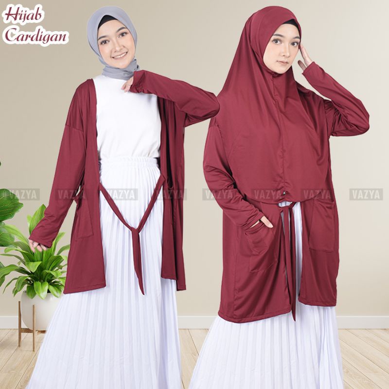 Hijab Khimar Cleo Cardigan