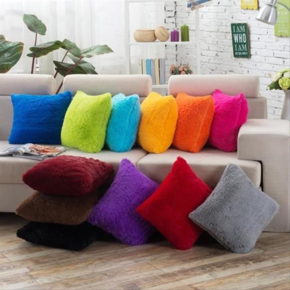 [DEASTORE] BANTAL SOFA BAHAN RASFUR - BULU LEMBUT DAN HALUS - ISI MIX DACRON + SILICON