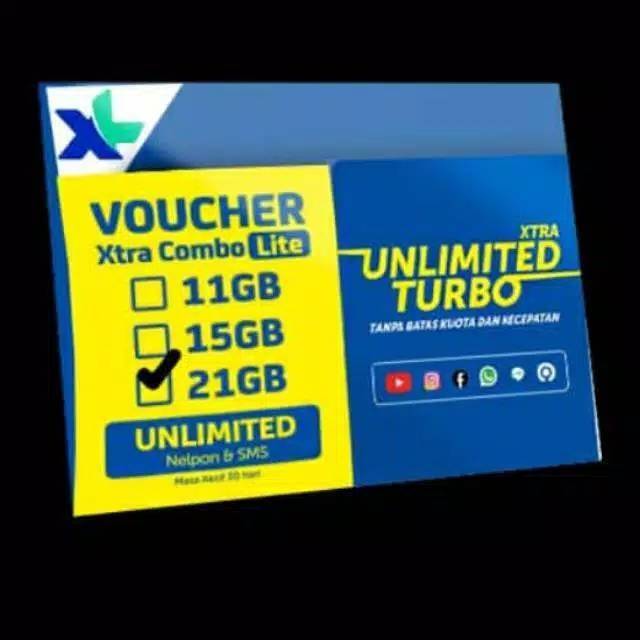 PERDANA XL  UNLIMITED 50GB