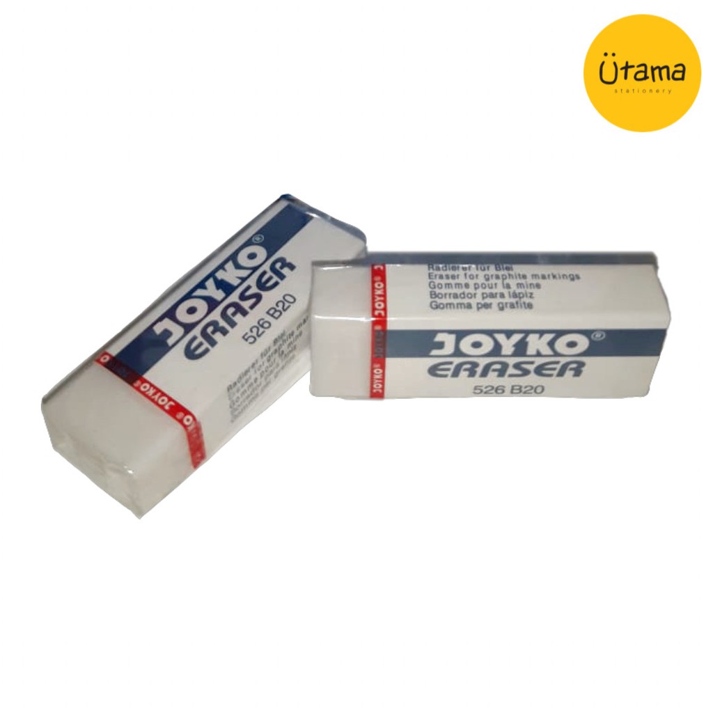 

Penghapus Joyko 526 B-20 Putih/Stip/Setip/Eraser B20
