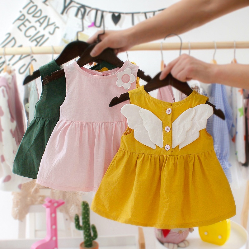 Dress Anak Perempuan Wings Babydoll Baju Anak 0-2 Thn