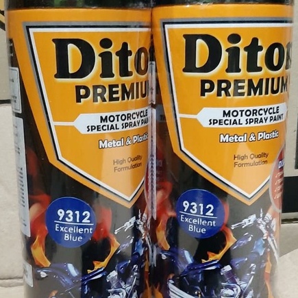 DITON Premium Pilok Pilox Y9312* Excellent Blue (9312) / Biru Metalik (400cc/400ml)