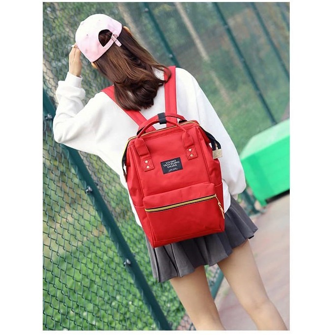 [COD] Tas Ransel Wanita Ransel Anelo Kapasitas Besar Backpack Sekolah Perempuan Remaja Terbaru