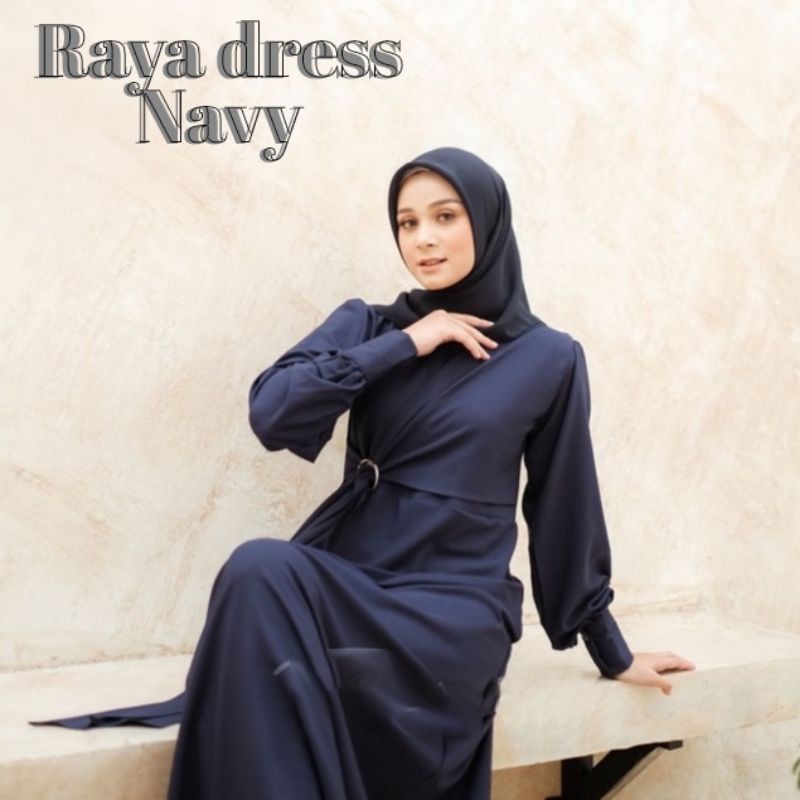 GAMIS RAYA DRESS LENGAN BALON MODERN