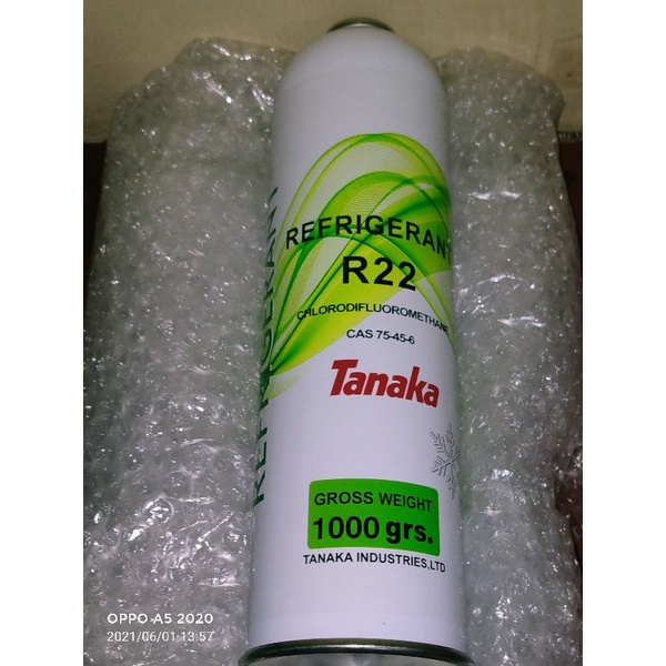 SHOWA/YUKIO/REFRIGERANT TANAKA R22refrigerant R22 kaleng isi 1 kg