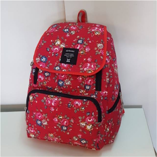 Tas Wanita Ransel Wanita Kanvas Nilon Fashion Tas Sekolah Siswa untuk Remaja Perempuan Ransel Wanita Warna Polos Kualitas Terjamin Tas Buku Travel Santai