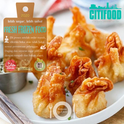 

Chicken Wonton Dumplings | Pangsit Wonton Ayam | Frozen