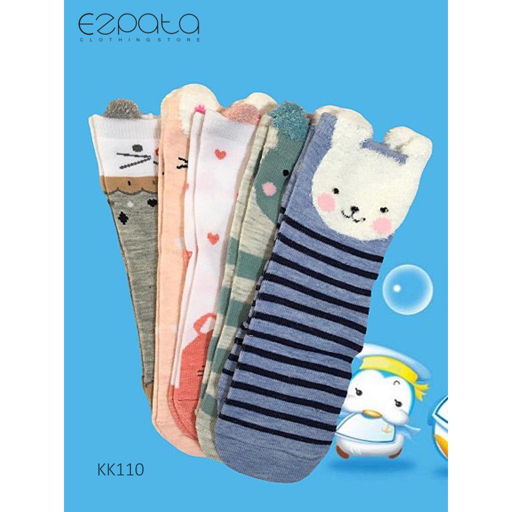 Kaos Kaki Bayi Lucu Laki Perempuan Korea Kekinian New Born karakter 3d