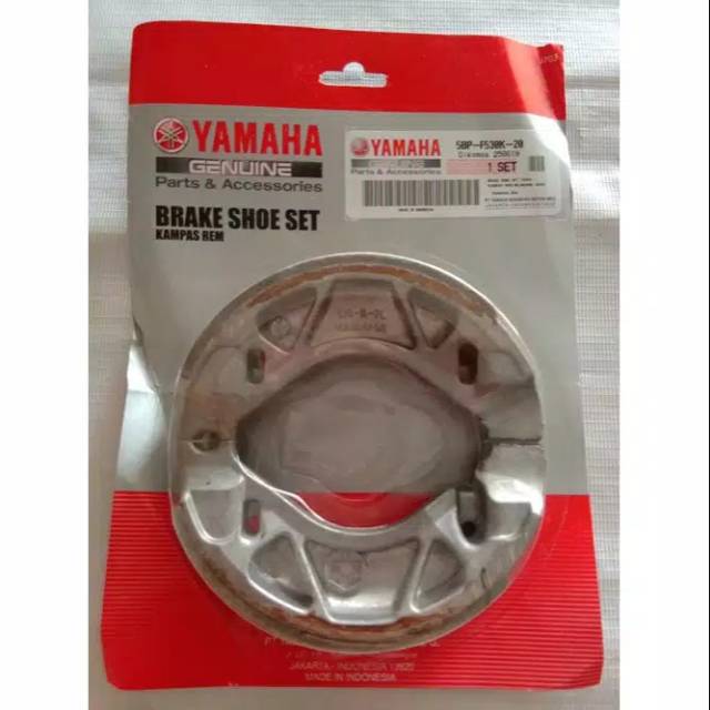 KDM_24 Kampas Rem Belakang Tromol Yamaha RX King RXK Byson 5BP 3KA