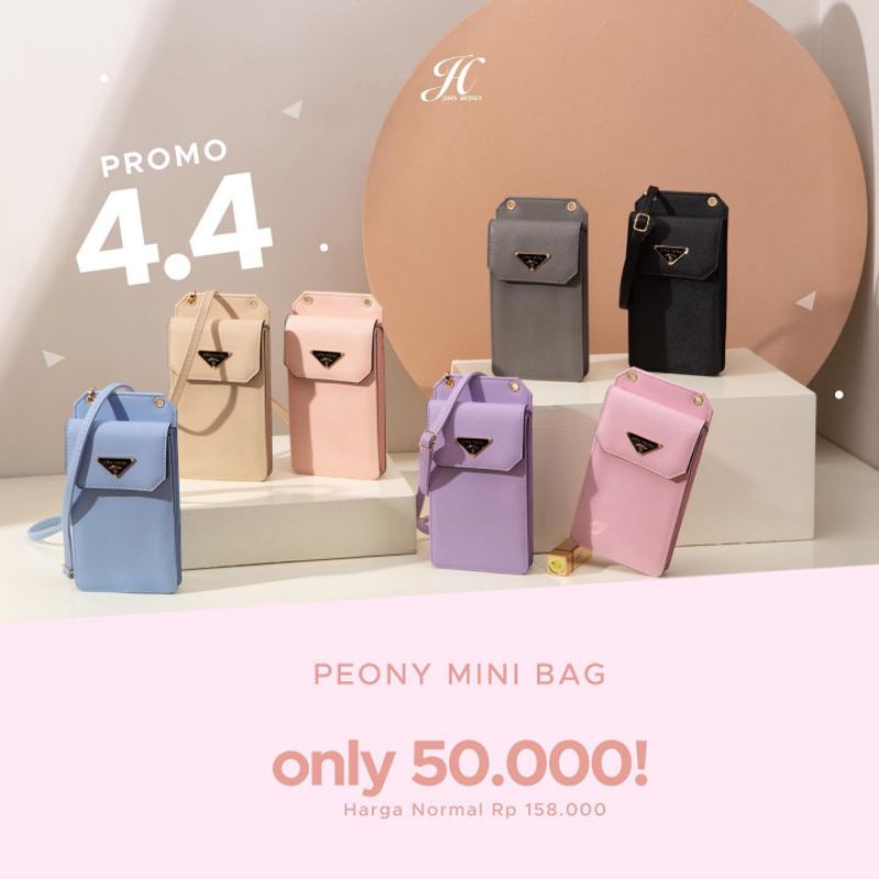 PROMO Peony Mini Bag Jims Honey Semarang // Tas Selempang // Tas Bahu // Tas Wanita // Tas Jinjing /