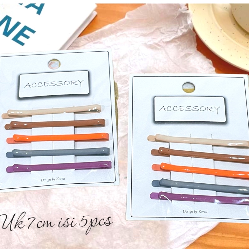 [5PCS] JEPITAN BOBBY PIN TEBAL 7CM PREMIUM WARNA WARNI /JEPITAN RAMBUT LIDI RAINBOW / JEPITAN PONI BOBBY PIN