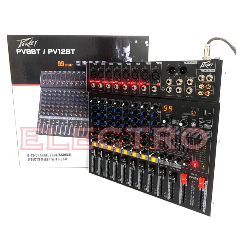 ESHOP- mixer audio PEAVEY PV8BT 8channel