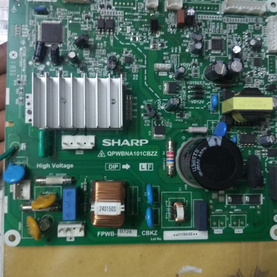 modul pcb kulkas sharp inverter