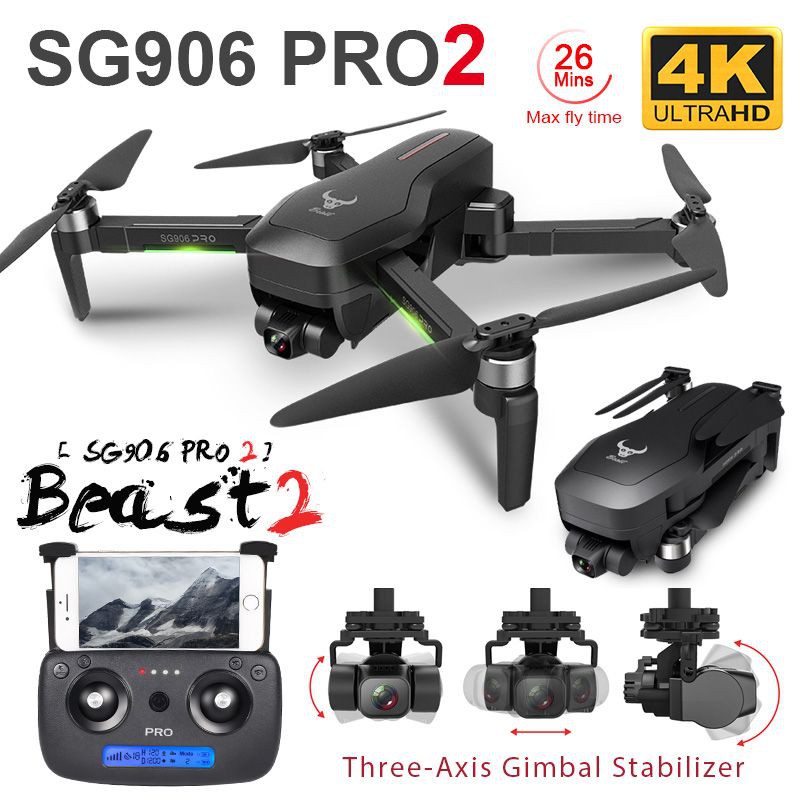 (BISA NEGO) DRONE SG906 PRO 2 AXIS GIMBAL