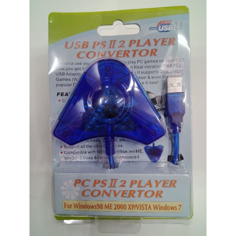 Stik PS2/ Converter USB 1/2 Slot Stik  PS2 ke PS3