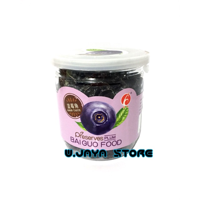

BAI GUO FOOD Manisan Buah Plum Rasa Bluberi Madu