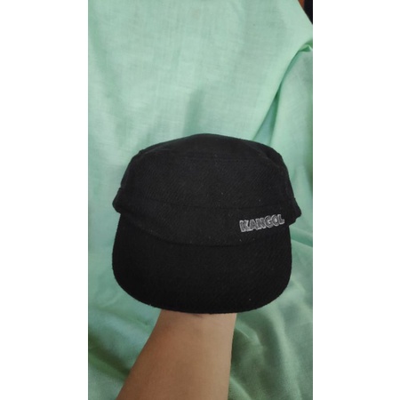 Topi komando kangol second kondisi mantul