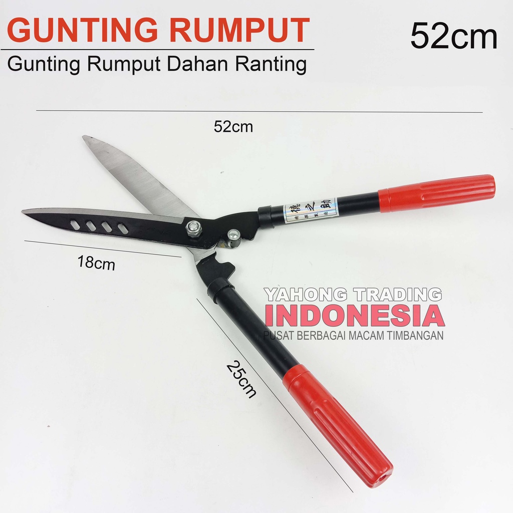 Gunting Pemotong Rumput Dahan Pohon Tanaman Taman Kebun